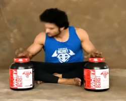 He promotes brands like Whey Beast on several social media platforms.